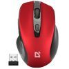 Мышка Defender Prime MB-053 Silent Wireless Red (52052)