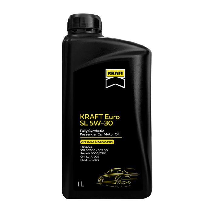 Моторное масло KRAFT Euro SL 5W-30, 1л (708134)