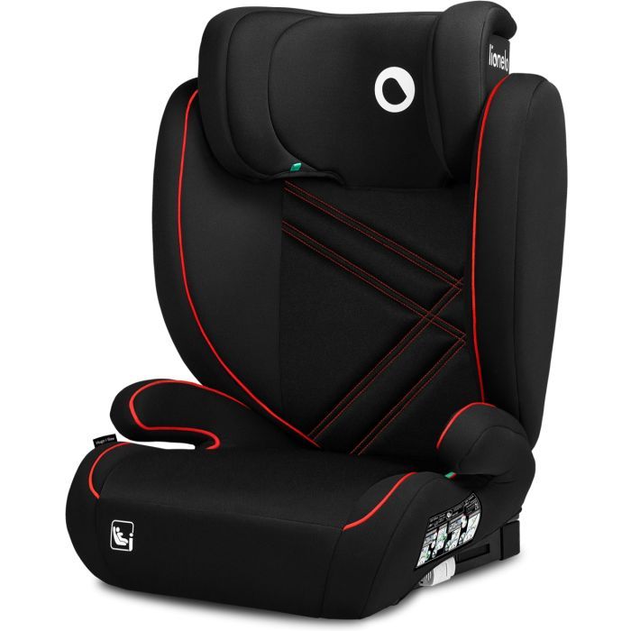 Автокресло Lionelo Hugo I-Size Black Grey 15-36 кг (LO-HUGO I-SIZE BLACK GREY)