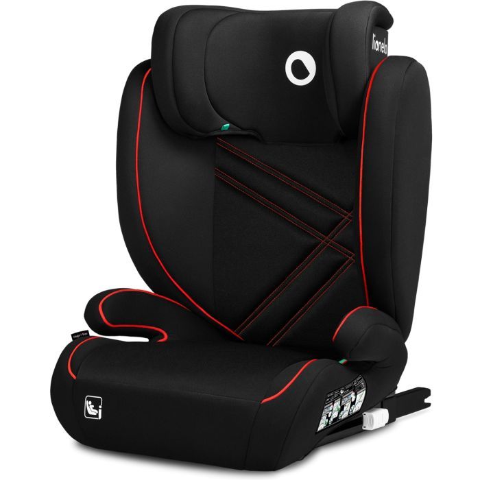 Автокресло Lionelo Hugo I-Size Black Grey 15-36 кг (LO-HUGO I-SIZE BLACK GREY) изображение 2