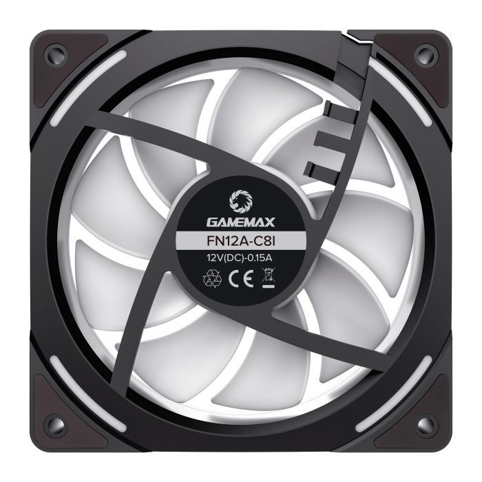 Кулер для корпуса Gamemax KF300 BK изображение 5