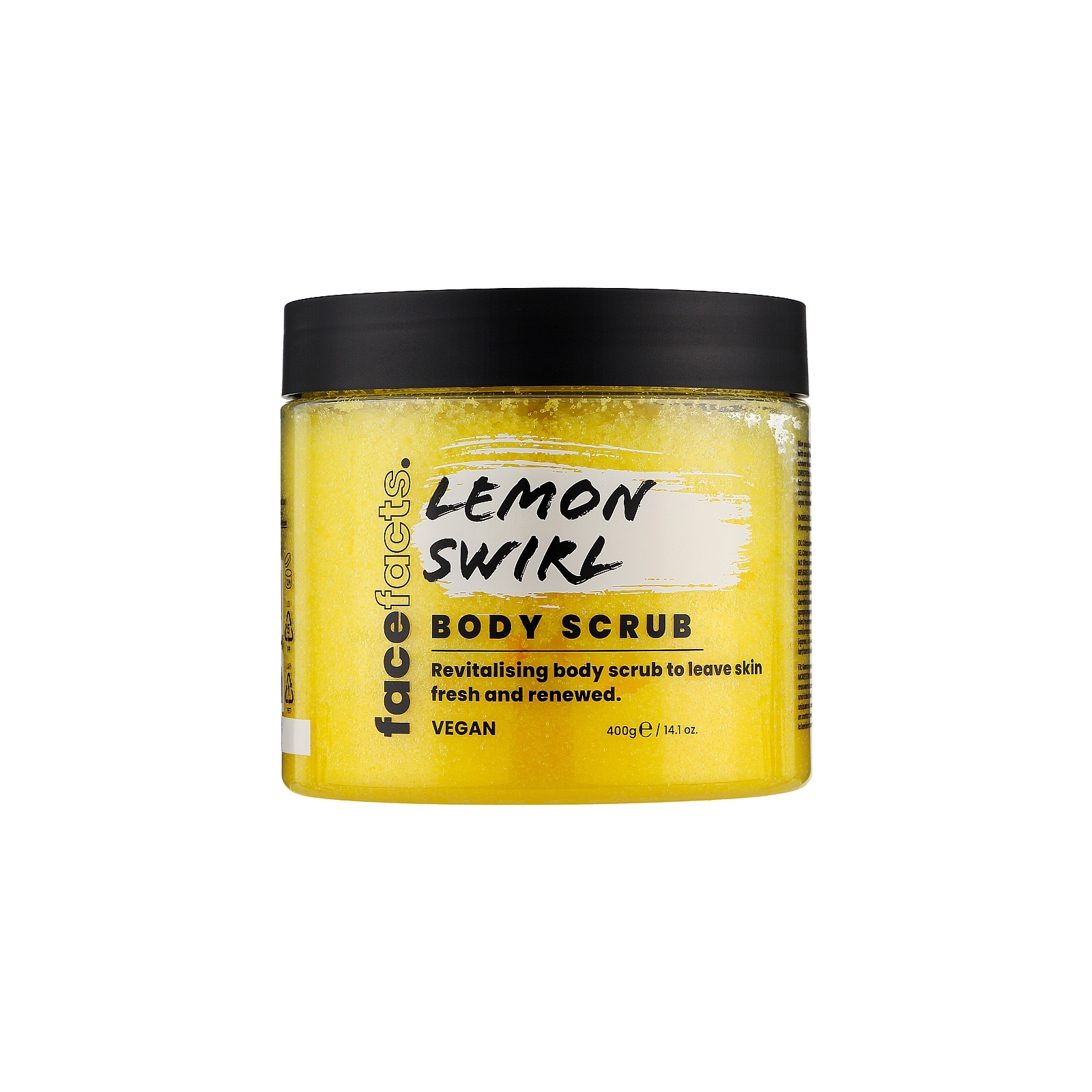 Скраб для тела Face Facts Body Scrub Lemon Swirl Лимонный вихрь 400 г (5031413938531)