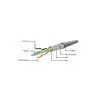 Патч-корд 0.5м FTP cat 5е CCA blue Cablexpert (PP22-0.5M/B) изображение 3
