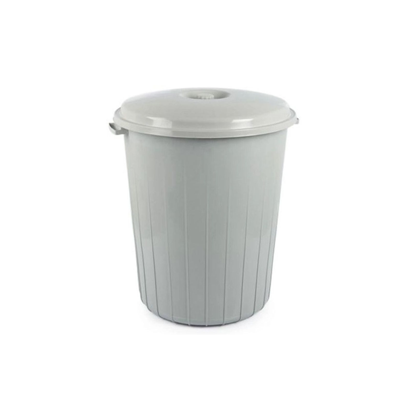 Контейнер для мусора Горизонт 54.5 x 48.5 см Металлик 65 л (гор-02043/металік)