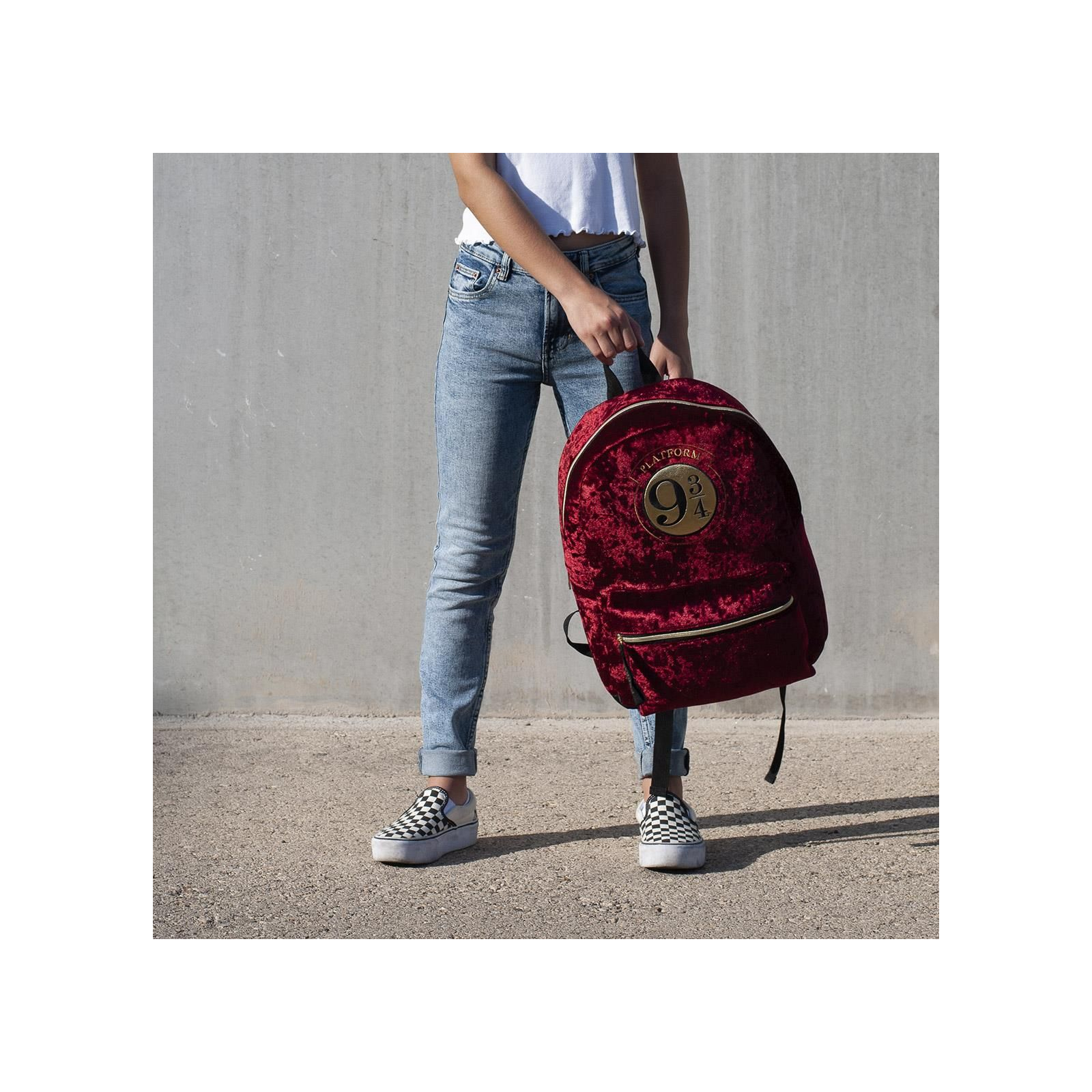 Рюкзак школьный Cerda Harry Potter Casual Fashion Velvet Backpack (CERDA-2100002774) изображение 4