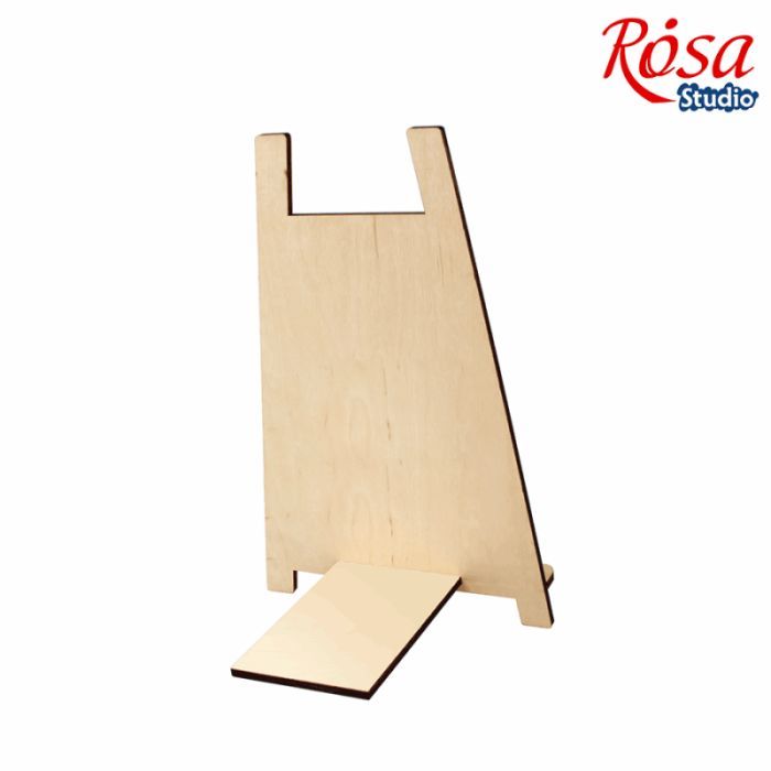 Мольберт Rosa Studio настольный А4, сувенирный, 20х18х33см, фанера (4823098532187) изображение 3