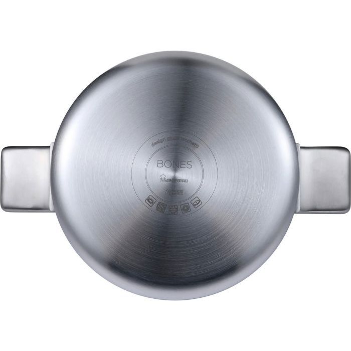 Каструля MasterPro by Alessi (bones) без кришки 4.5 л (BGMP-2216) зображення 4