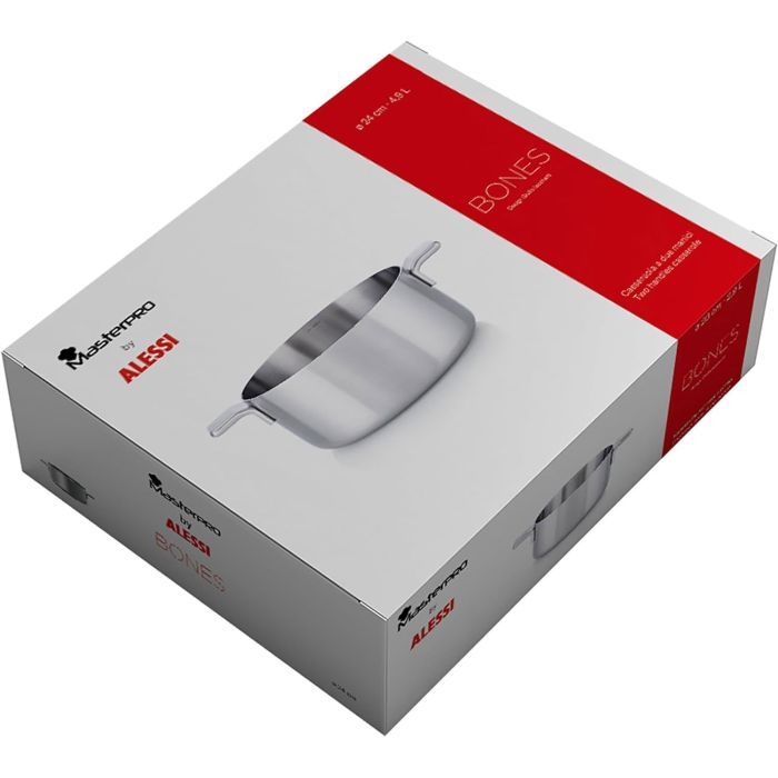 Каструля MasterPro by Alessi (bones) без кришки 4.5 л (BGMP-2216) зображення 5