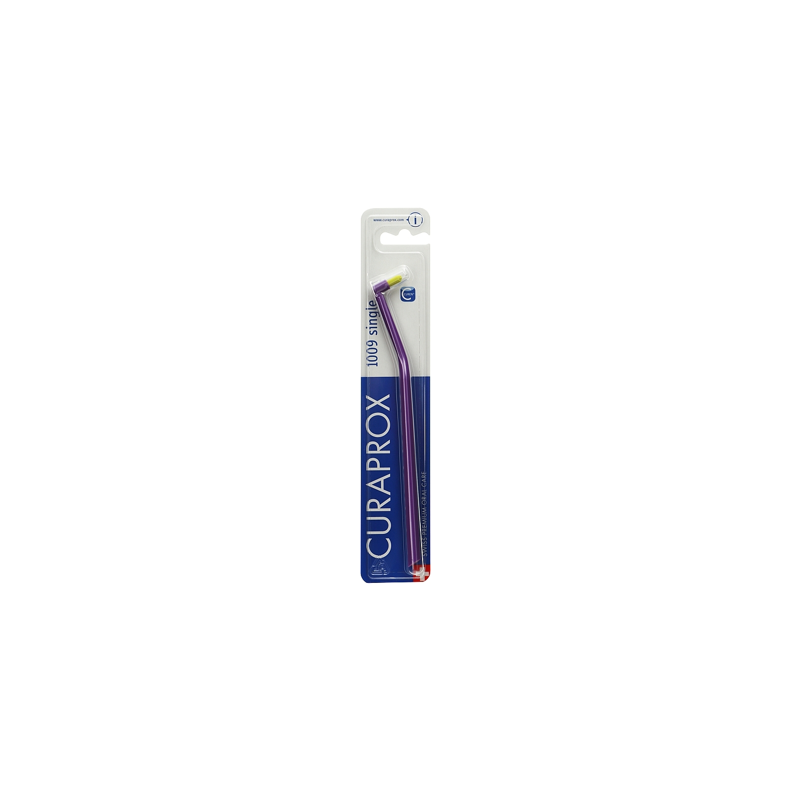 Зубная щетка Curaprox CS 1009 Single & Sulcular 9 мм Монопучковая Фиолетовая (CS 1009-06)