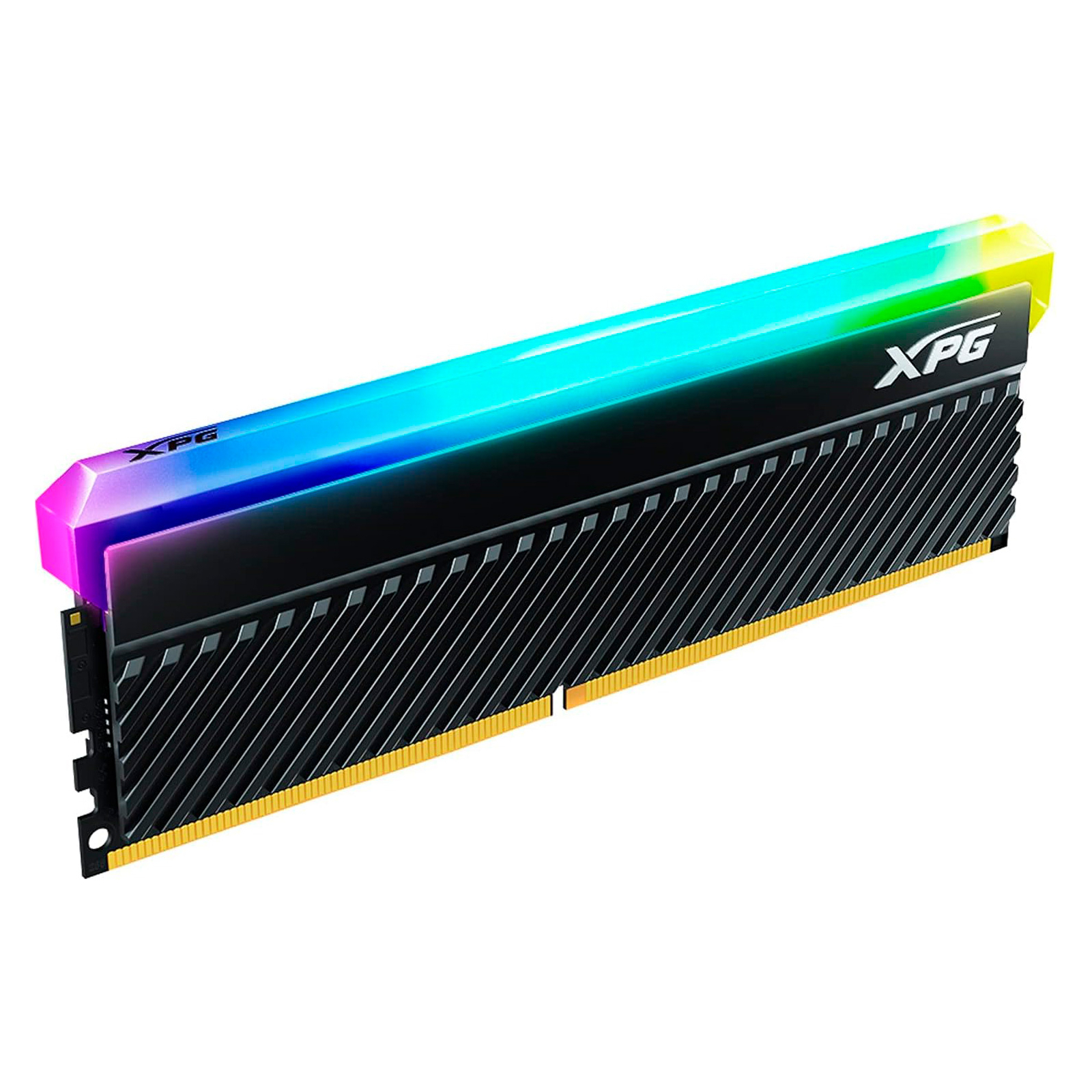 Модуль пам'яті для комп'ютера DDR4 8GB 3600 MHz XPG Spectrix D45G RGB Black ADATA (AX4U36008G18I-CBKD45G) зображення 2
