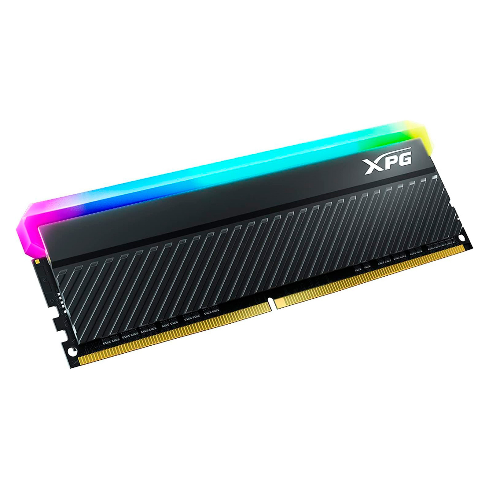 Модуль пам'яті для комп'ютера DDR4 8GB 3600 MHz XPG Spectrix D45G RGB Black ADATA (AX4U36008G18I-CBKD45G) зображення 3