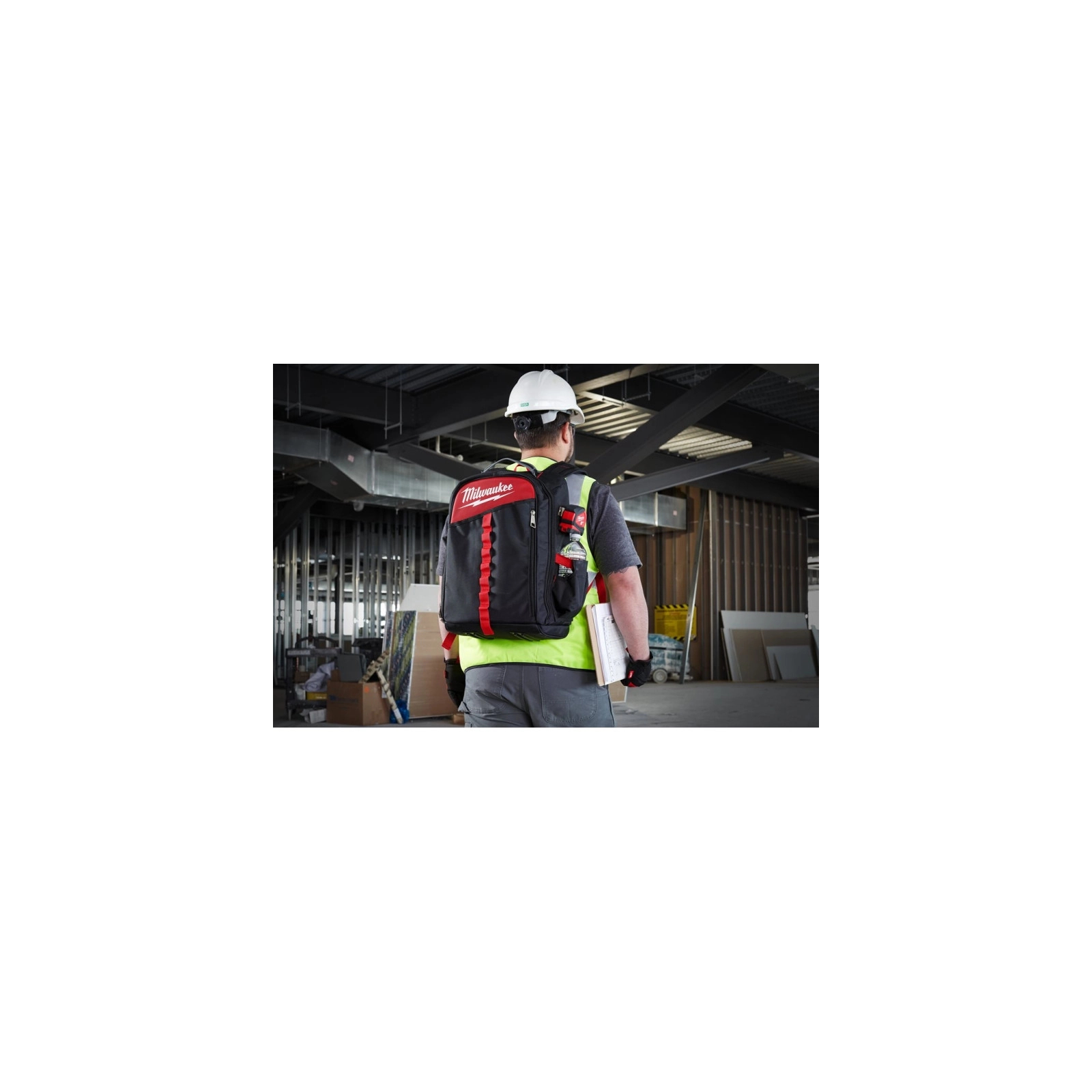 Сумка для инструмента Milwaukee рюкзак строителя 200x300x498 (4932464834) изображение 3