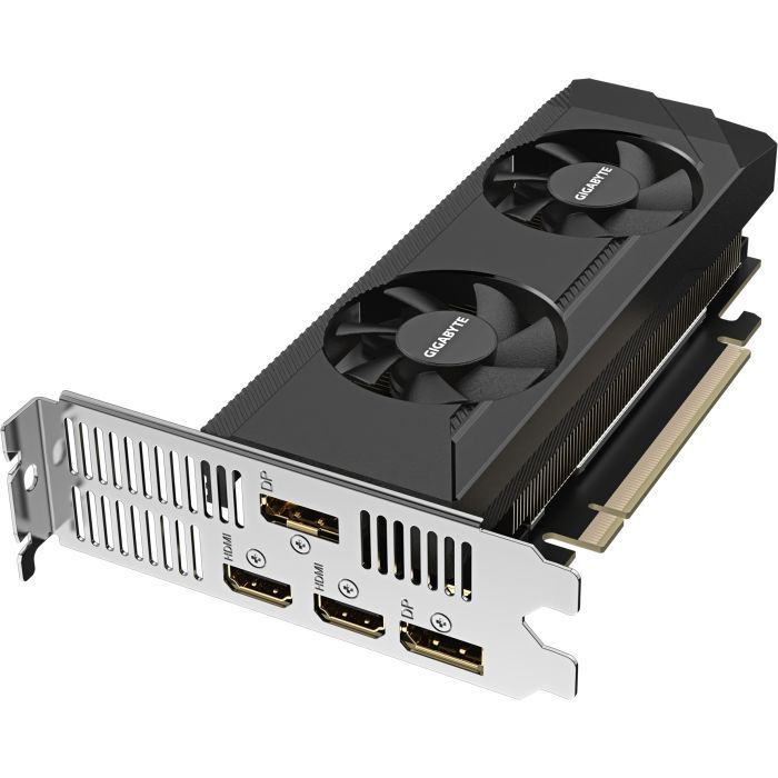 Відеокарта GIGABYTE GeForce RTX3050 6Gb OC LP (GV-N3050OC-6GL) зображення 3
