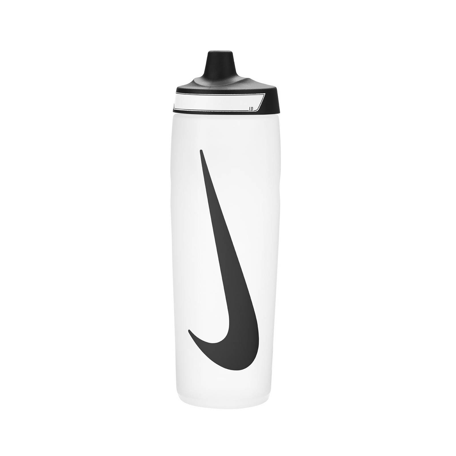 Бутылка для воды Nike Refuel Bottle 24 OZ білий, чорний 709 мл N.100.7666.125.24 (887791745200)