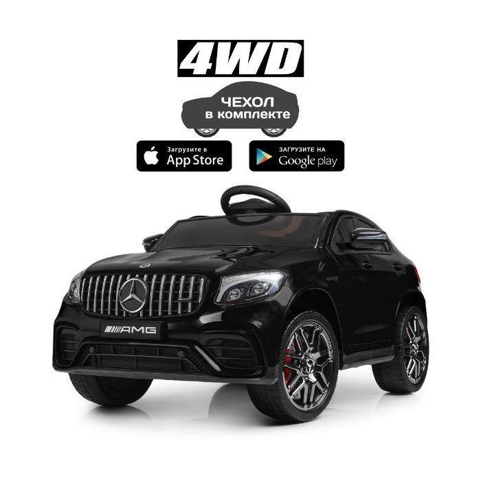 Электромобиль Bambi M 4140EBLRS Mercedes black (M 4140EBLRS-2 black) изображение 2