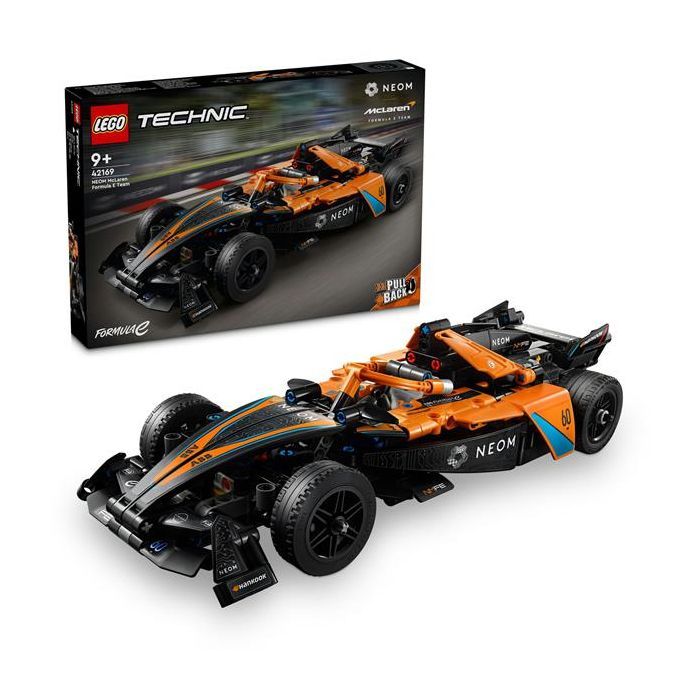 Конструктор LEGO Автомобиль для гонки NEOM McLaren Formula E 452 детали (42169)