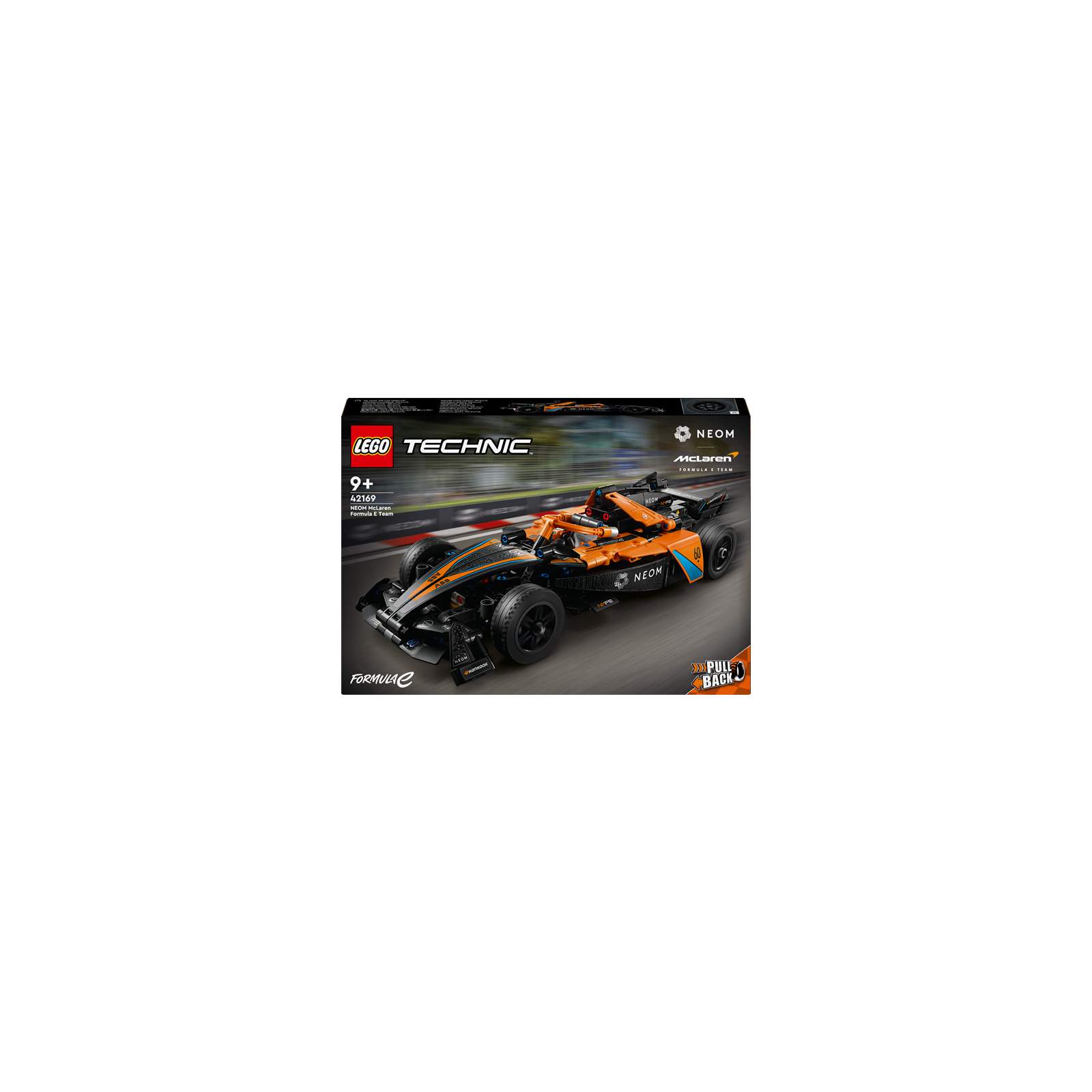 Конструктор LEGO Автомобиль для гонки NEOM McLaren Formula E 452 детали (42169) изображение 2