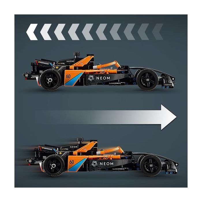 Конструктор LEGO Автомобиль для гонки NEOM McLaren Formula E 452 детали (42169) изображение 4