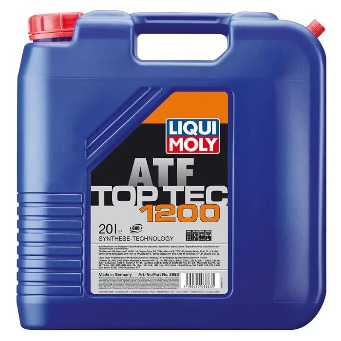 Трансмісійна олива Liqui Moly TOP TEC ATF 1200 20л (3683)