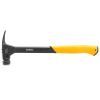 Молоток DeWALT RIP-CLAW, цельнометаллический, 624 г, с прямым гвоздодером (DWHT51006-0)