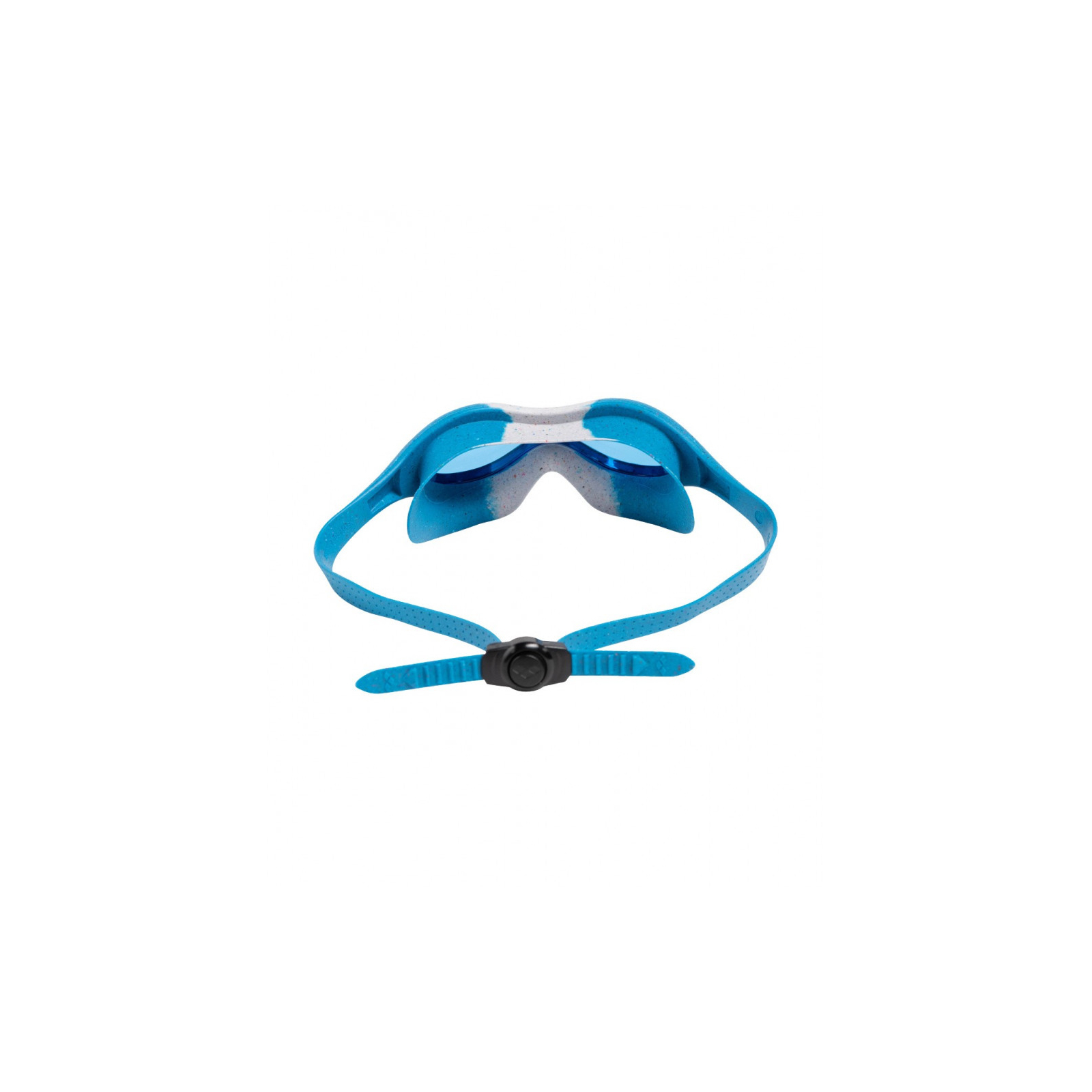 Окуляри для плавання Arena Spider Kids Mask блакитний, жовтий 004287-102 (3468336662465) зображення 4