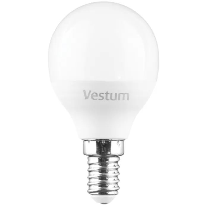 Лампочка Vestum G45 6W 3000K 220V E14 (1-VS-1204)
