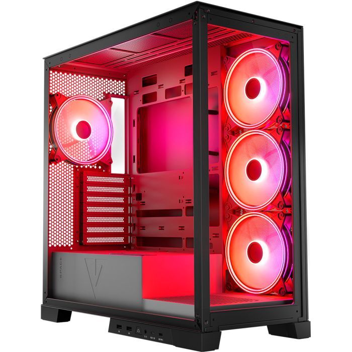 Корпус для ПК Modecom VOLCANO SPACE APEX ARGB 4x140mm fans (AT-SPACE-PG-10-000000-000/AT-SPACE-PG-10-000000-0002)