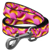 Поводок для собак WAUDOG Nylon "Бананы на розовом" L-XXL (342-4055)