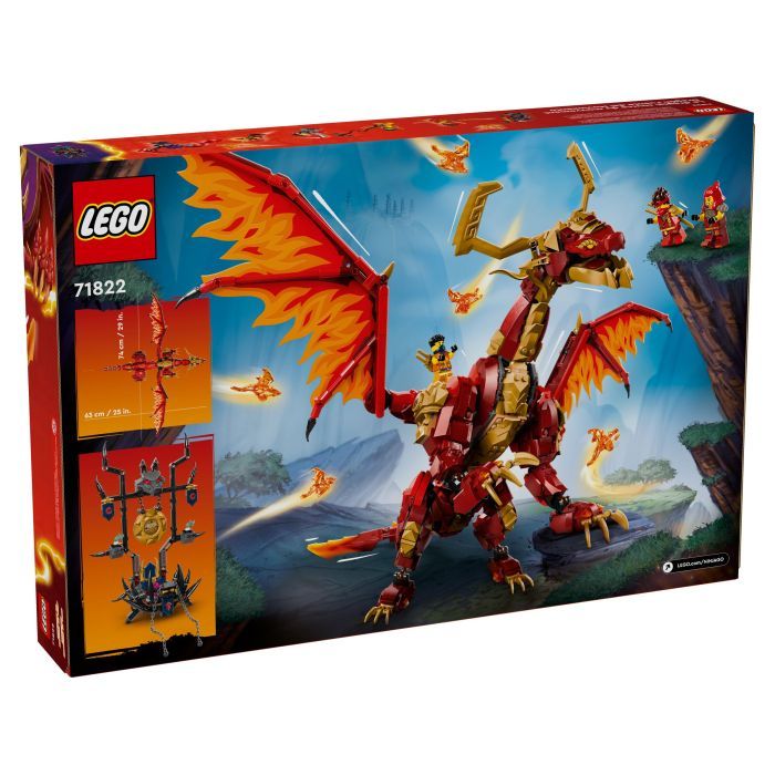 Конструктор LEGO Ninjago Першодракон движения (71822) изображение 8
