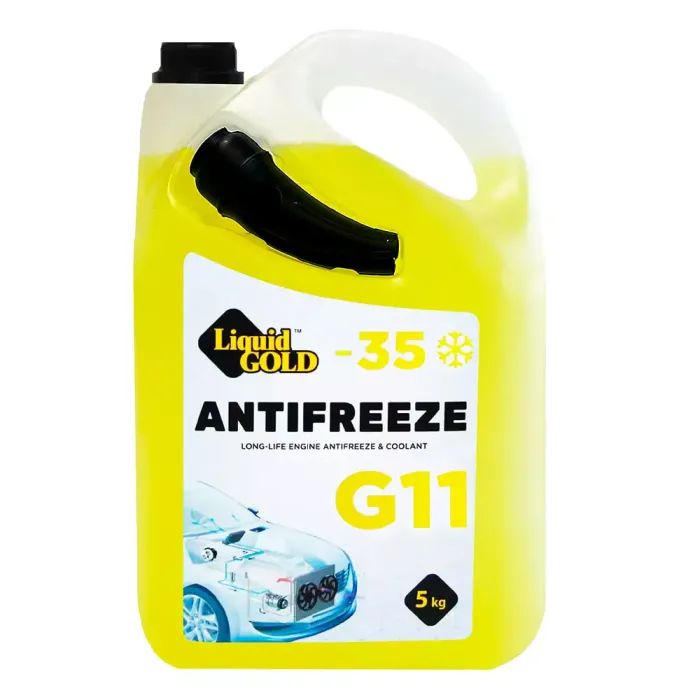 Антифриз Liquid Gold G11 -35°C Желтый 5 л (300320)