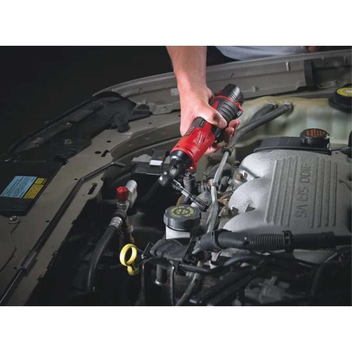 Гайковерт Milwaukee угловой 1/4", M12 IR-201B, 40Нм, 2Ah (4933441725) изображение 6