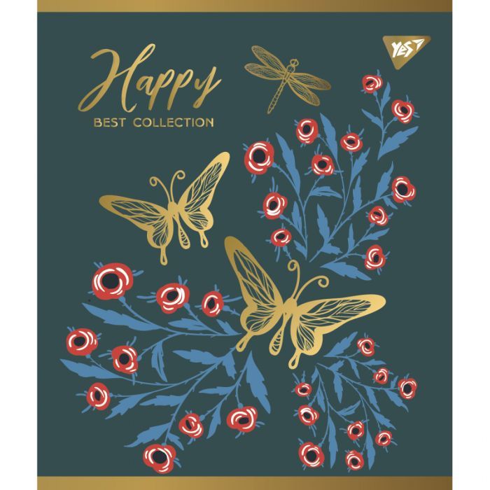 Зошит Yes А5 Happy 48 аркушів лінія (766889)