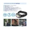 Ліхтар Westinghouse 3W LED WF210 + 3 х AAA LR03 (WF210-3LR03NDB) зображення 4