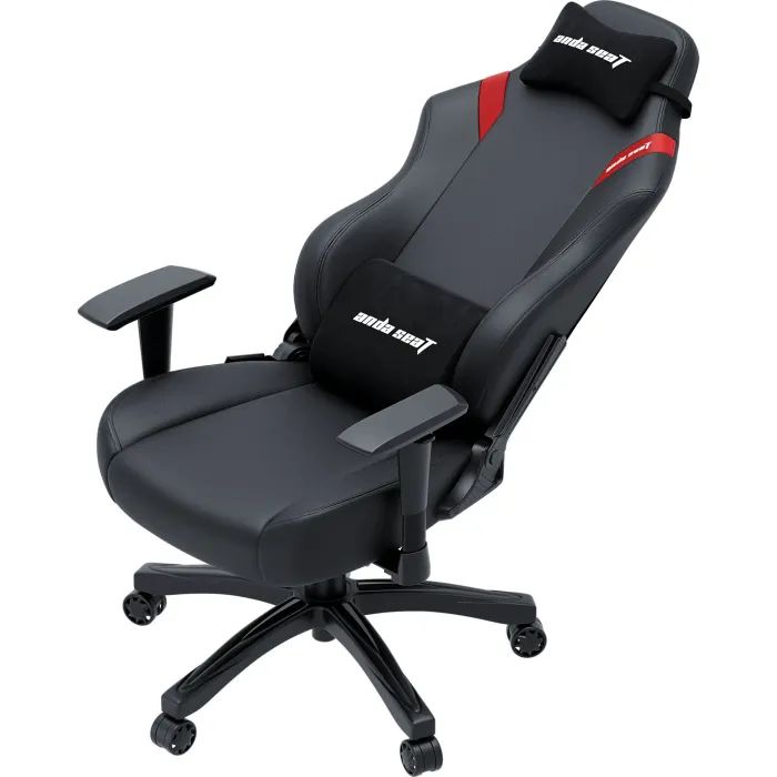 Кресло игровое Anda Seat Luna Size L Black/Red (AD18-44-BR-PV) изображение 9