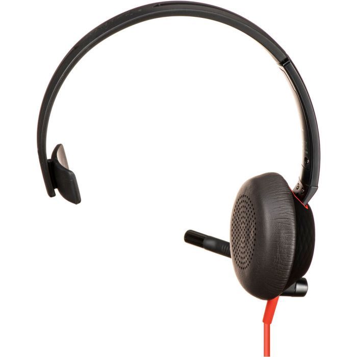 Наушники Poly BlackWire 5210 USB-A HS Mono Black (80R98AA) изображение 3