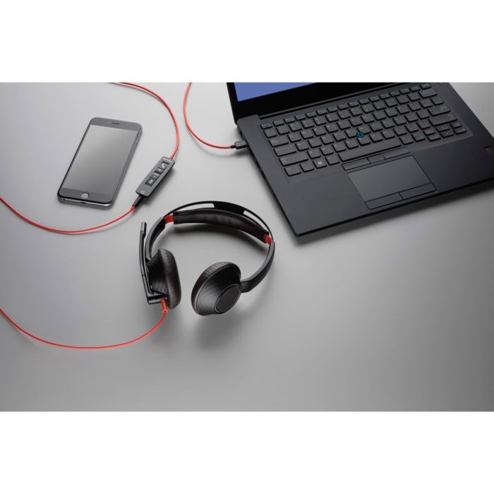 Наушники Poly BlackWire 5210 USB-A HS Mono Black (80R98AA) изображение 5