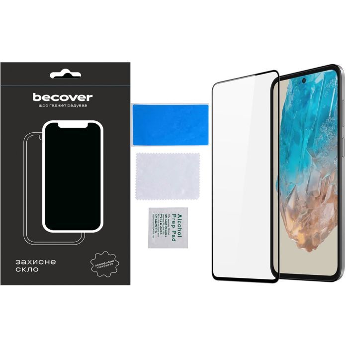 Стекло защитное BeCover Samsung Galaxy M35 5G SM-M356 Black (711529) изображение 4