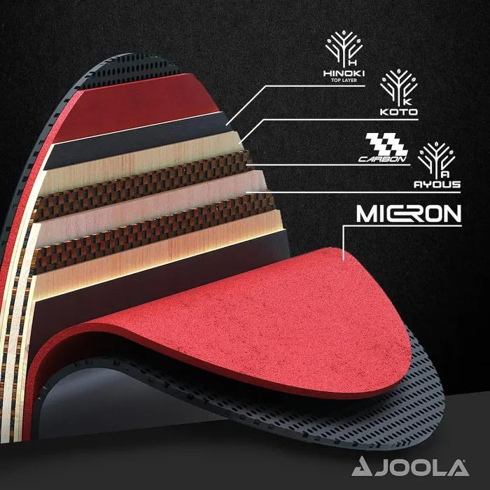 Ракетка для настольного тенниса Joola Infinity Carbon (54207) (930762) изображение 8