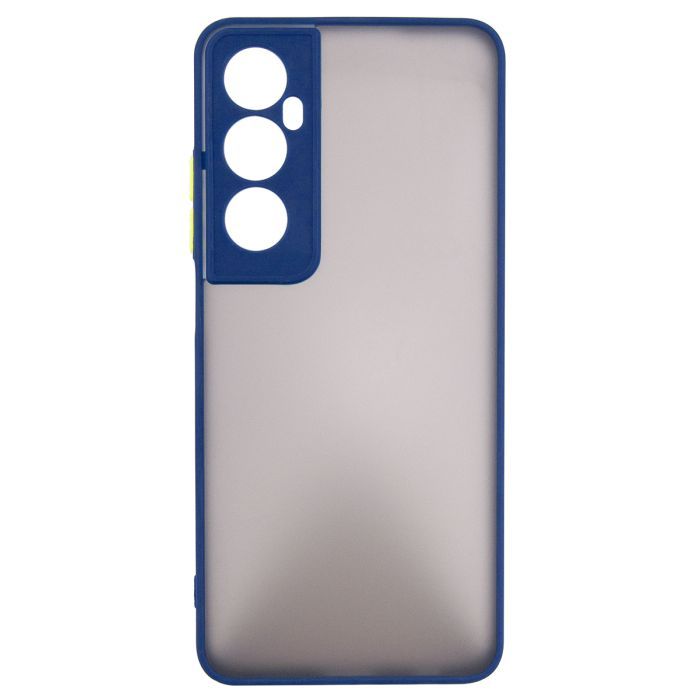 Чохол до мобільного телефона Dengos Realme C65 + Glass Blue (DG-KM-94) зображення 2