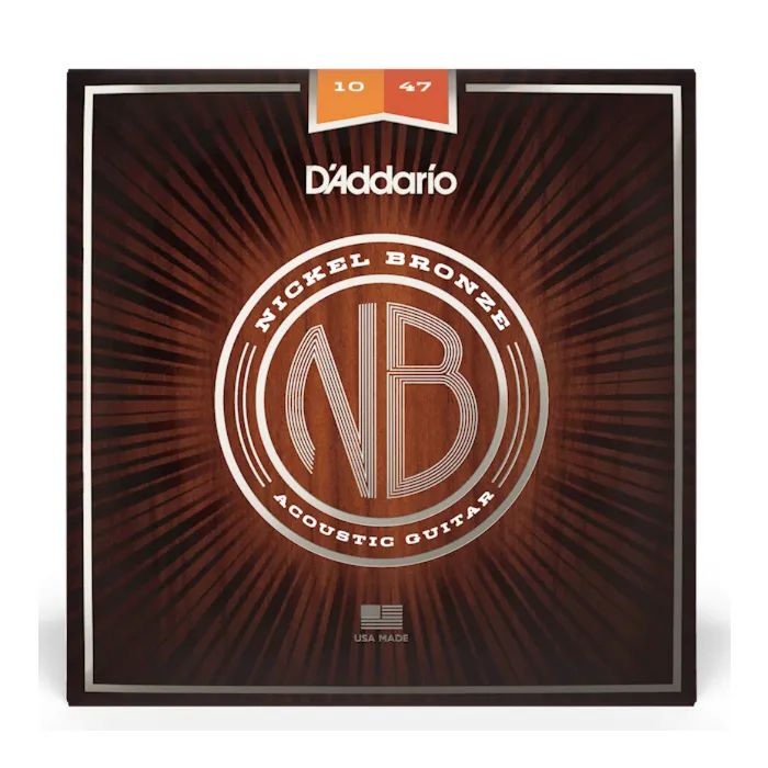 Струны для гитары D'Addario Nickel Bronze Extra Light (10-47) (NB1047)