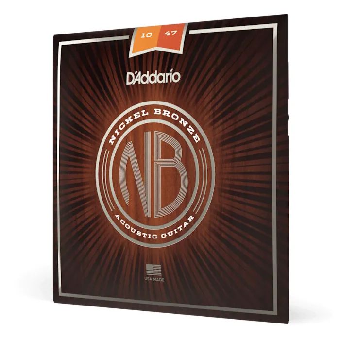 Струны для гитары D'Addario Nickel Bronze Extra Light (10-47) (NB1047) изображение 2