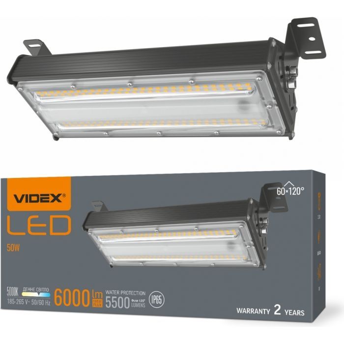 Светильник Videx висотний лінійний  50W 5000K 220V (VL-HB022-0505B) изображение 2