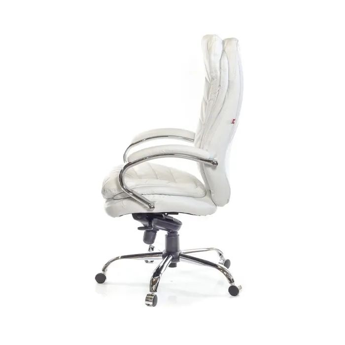 Офисное кресло Аклас Валенсия Soft CH MB Белый (Кожа Lux LC-W) (10076462) изображение 3