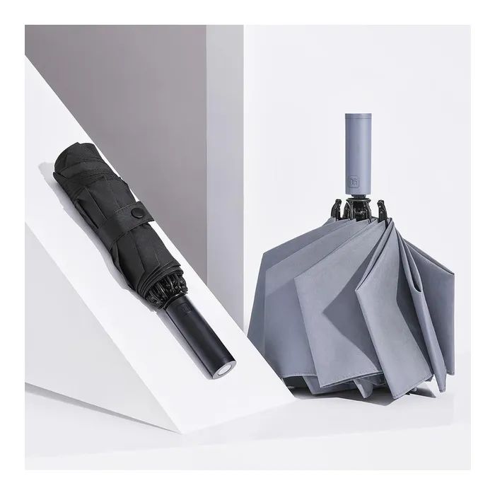 Зонт Xiaomi RunMi Fully Automatic Rreverse Grey (90COTNT2008U-GY00-OS) изображение 7