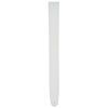 Ремень для гитары D'Addario Basic Leather Strap White (25BL02) изображение 2