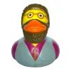 Іграшка для ванної Funny Ducks Качка Хіпстер (1328) зображення 2