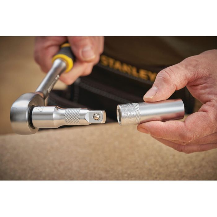 Головка торцевая Stanley 1/2", 16 мм, шестигранная, удлиненная (FMMT17967-0) изображение 5