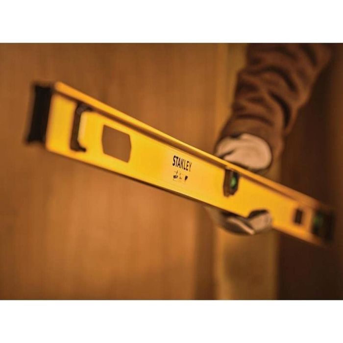 Рівень Stanley BASIC I-BEAM, 450 мм, 3 капсули (0-42-073) зображення 5