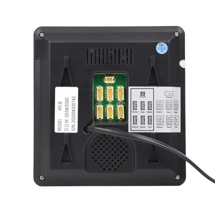 Комплект видеодомофона BCOM BD-480M Black Kit изображение 4