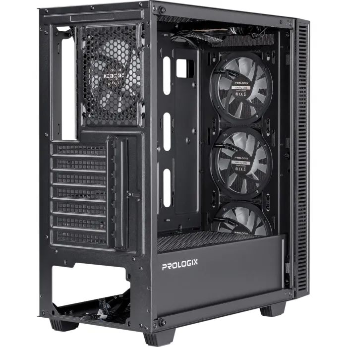 Корпус Prologix E123 Black изображение 7